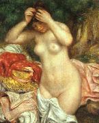 Bather Arranging her Hair Pierre Renoir